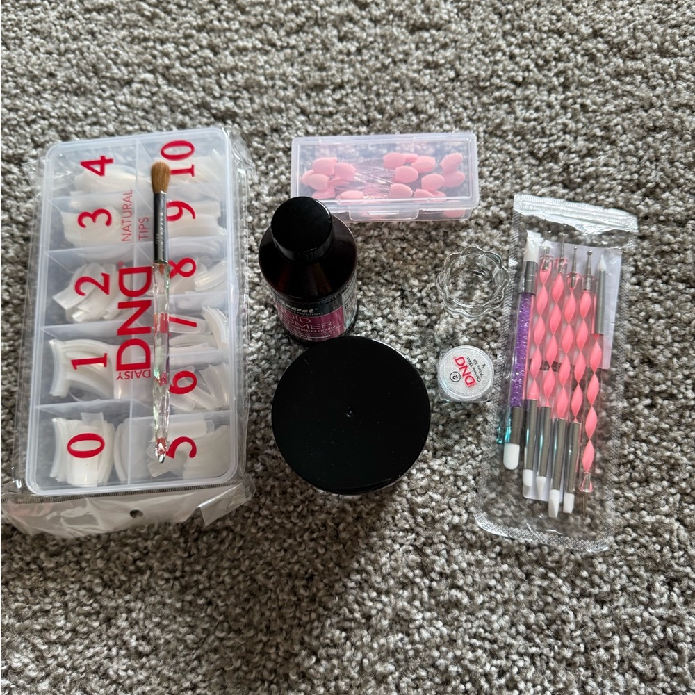 Nail Art Kit and tools